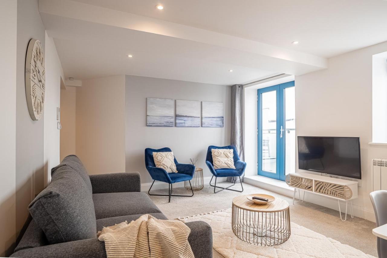 טורקוואי Elegant Fresh Spacious Two Bed Apartment - Juliet Balcony - Sea, Marina, Harbour Views, English Riviera Clock Tower מראה חיצוני תמונה